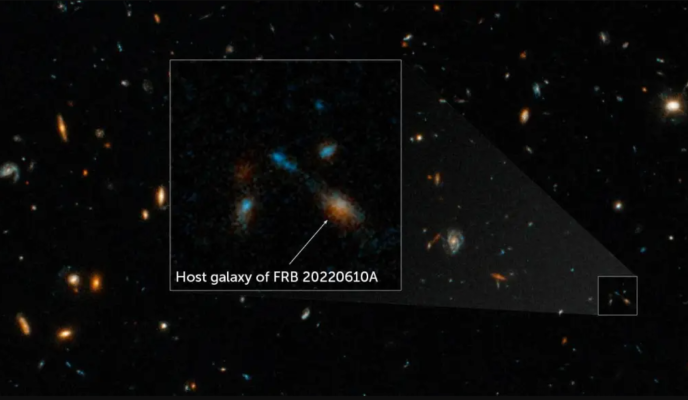 Fast Radio Burst  20220610A