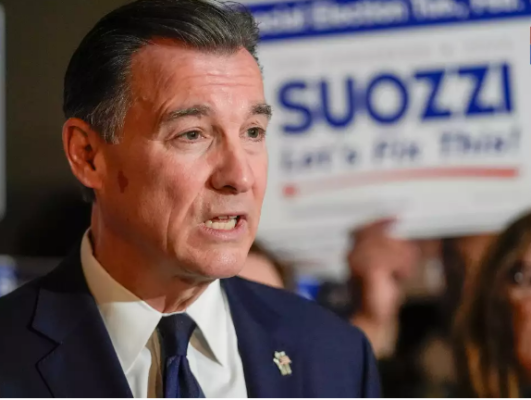  Democrat Tom Suozzi Secures Key Victory in New York House Race, Signaling Democratic Momentum