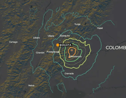 Shaken Grounds: Colombia Region Hit by Magnitude 6.4 Earthquake