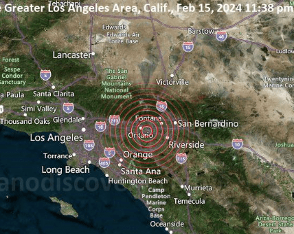 Minor Earthquake Rattles Southern California with 3.8 Magnitude Tremor