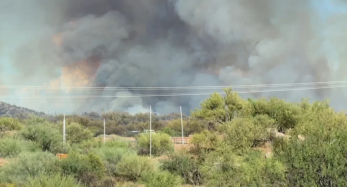 Evacuations Ordered in Maricopa County, Arizona as Wildfire Endangers Homes