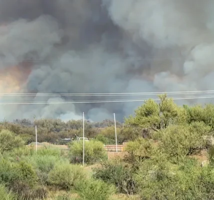 Evacuations Ordered in Maricopa County, Arizona as Wildfire Endangers Homes